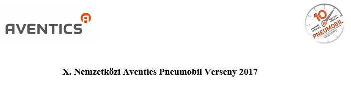 X. Nemzetközi Aventics Pneumobil Verseny 2017