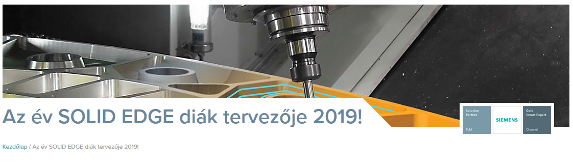 Az év SOLID EDGE diák tervezője 2019! – országos 3D CAD tervezői verseny